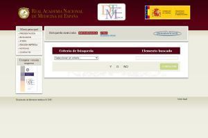 Diccionario de términos médicos (RAE)