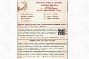 The Internet Pathology Laboratory for Medical Education